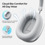 havit Space S1 Hybrid Adaptive Noise Cancelling Headphones, 100H Playtime, 45dB - Image 4