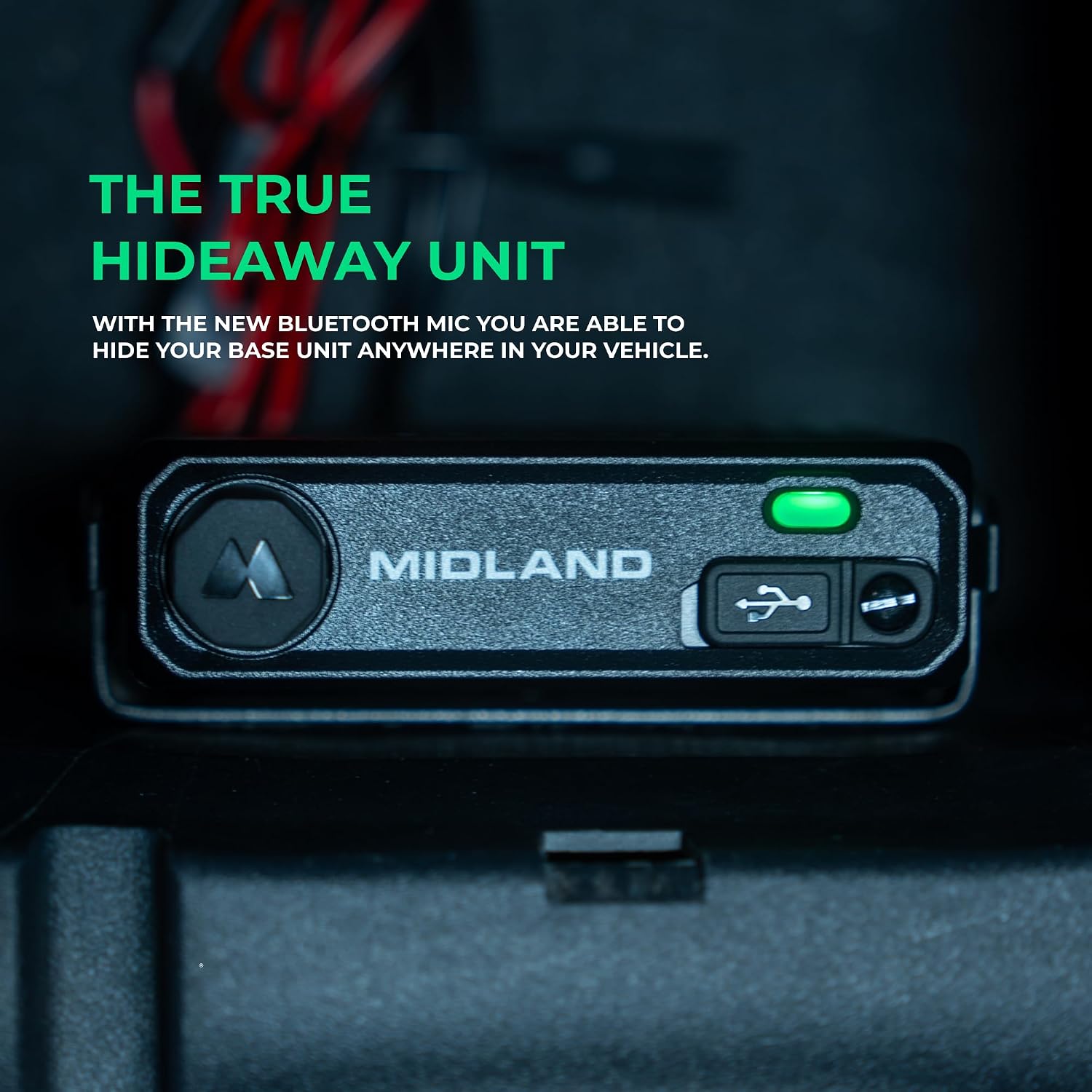 71h3Toq7L._AC_SL1500_.jpg Midland MXT295 15W MicroMobile GMRS Two-Way Radio with Bluetooth Mic - Image 1