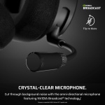 Corsair Void v2 Wireless Bluetooth PC PS5 Switch Gaming Headset – Black - Image 8