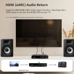 SMSL AO300 PRO DAC Amplifier | CS43131 USB/Coax/Opt/RCA Input MQA DAC | 165W - Image 4