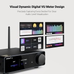 AIYIMA A80 Bluetooth Stereo DAC Amplifier TPA3255,PFFB & Digital VU Meter - Image 4