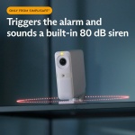 SimpliSafe Smart Alarm Wireless Indoor Security Camera - Image 3
