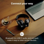 Sennheiser Momentum 5 Wireless Headphones, ANC, 56 Hr Battery, Black - Image 6