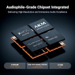 Fosi Audio K7 DAC Headphone Amp, Desktop Headphone Amplifier for Gaming PC PS5 - Image 3