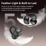 TOZO OpenEarRing Open Ear Earbuds 40H Bluetooth 5.4 Lightweight Comfort - Image 3