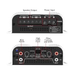 Taramps TS 800X4 1 Ohm 800W RMS High Level 4-Channel Car Audio Amplifier - Image 12