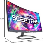 Sceptre Curved 24.5-inch Prime Gaming Monitor up to 240Hz 1080p R1500 1ms - Image 10