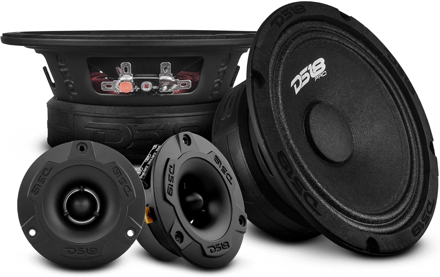71jrN35xeL._AC_SL1500_.jpg DS18 PRO-GM6.4PK Mid and High Complete Package - Includes 2X Midrange - Image 1