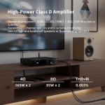 SMSL AO300 PRO DAC Amplifier | CS43131 USB/Coax/Opt/RCA Input MQA DAC | 165W - Image 5