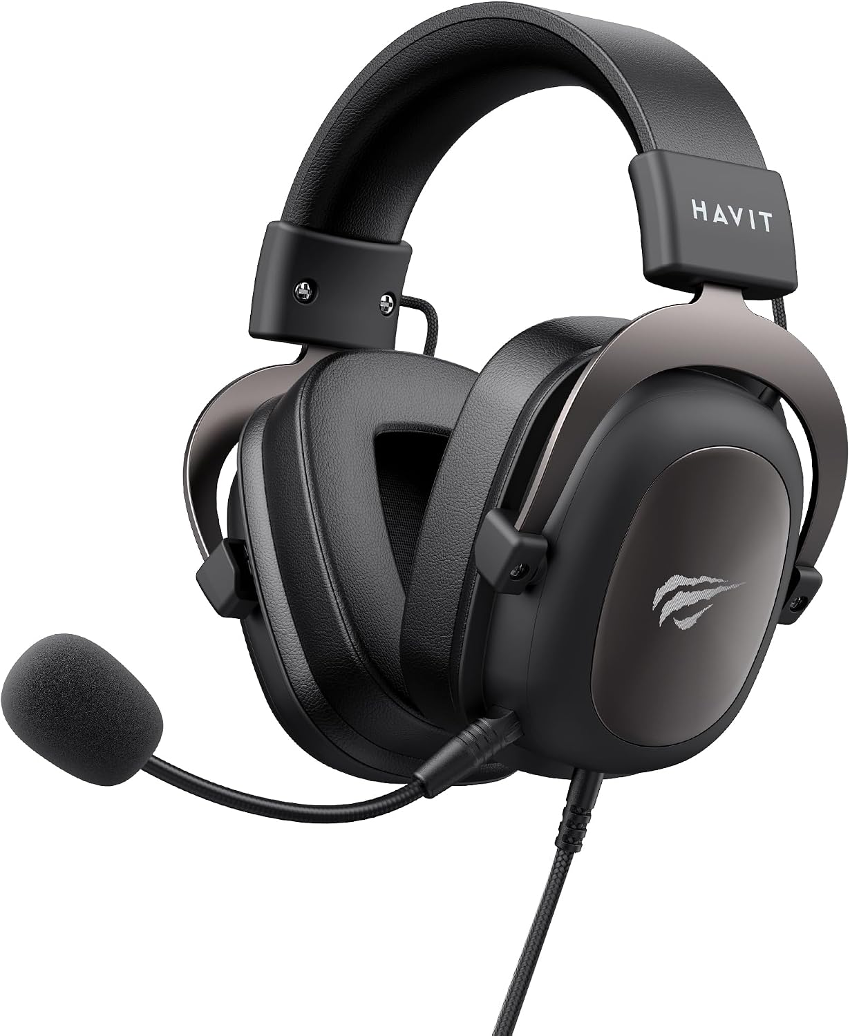 71kXnOiM2L._AC_SL1500_.jpg havit H2002d Gaming Headsets for PS4,PC, 53MM Drivers Surround Sound PS5 Headset - Image 1