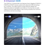 VIOFO A229 Pro 4K 3CH Dash Cam HDR for Front & Rear & Inside with STARVIS 2 - Image 5