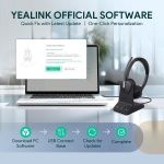 Yealink WH64 Mono DECT & Bluetooth Wireless Headset for Phone PC Mobile - Image 6