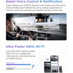 VIOFO A229 Pro 4K 3CH Dash Cam HDR for Front & Rear & Inside with STARVIS 2 - Image 7