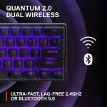SteelSeries Apex Pro Mini Wireless Keyboard - 60% Design - OmniPoint 2.0 - - Image 6