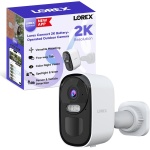 Lorex Connect (New App) | 2K Wi-Fi Battery-Powered Wire-Free Camera