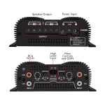 Taramps TS 800X4 2 Ohms Black 800W RMS 4 Channel Class D Car Amplifier - Image 11
