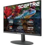 Sceptre New 22-Inch Gaming Monitor, FHD 1080p, Up to 144Hz, HDMI, DisplayPort,