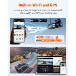 Vantrue N4 Pro S 4K 3 Channel Dash Cam, Triple STARVIS 2 HDR Car Camera - Image 6