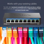 D-Link 8-Port 2.5GB Unmanaged Gaming Switch with 8 x 2.5G - Multi-Gig, Desktop - Image 3