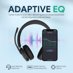 Yealink BH74 AI ANC Wireless Headset with Mic for Work with Charging Dock - Image 8
