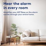 ADT Blu Indoor Siren, 105dB Alarm Extender, Wireless, Plan Required - Image 5
