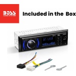 BOSS Audio Systems 616UAB Single DIN Bluetooth Car Stereo, No DVD, USB - Image 6