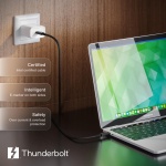 CalDigit Thunderbolt 5 Pro Braided Cable - 120Gbps 240W Power Delivery, - Image 6