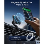 ESR OmniLock Qi2.2 25W Certified MagSafe Car Mount Charger with Cryoboost - Image 7
