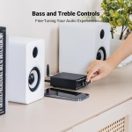 Fosi Audio BT20A Bluetooth Stereo Amplifier, 2 Channel Home Audio Component - Image 5