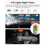 Vantrue N2X 2.7K Dash Cam Front and Inside, STARVIS 2 PlatePix Car Camera - Image 3