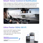 VIOFO A229 Pro 4K HDR Dash Cam Front and Rear, Dual STARVIS 2 Sensors - Image 5
