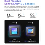 VIOFO A229 Pro 4K HDR Dash Cam Front and Rear, Dual STARVIS 2 Sensors - Image 3