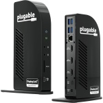 Plugable USB-C Triple Monitor Docking Station: 13-in-1 Laptop Dock with 100W