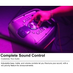 Rockville Rock Party 9 Dual 8" Portable Rechargeable Bluetooth Speaker - Image 8