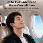 TOZO NC9 Hybrid Active Noise Cancelling Wireless Earbuds, 60H, LED Display - Image 2