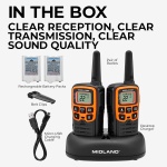 Midland- T51VP3 X-TALKER Spotting and Recovery Walkie-Talkie Long Range - FRS - Image 8