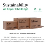 HAVIT Signature Edition Flushable Wipes for Women, Plant-Based Cloth with - Image 8