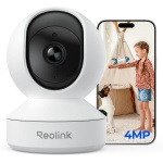 REOLINK 4MP 2K Indoor Camera E1, Plug-in WiFi 6 Security Camera