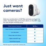 ADT Blu Outdoor Security Camera, 2K Video, Wireless, Battery, Plan Required - Image 10