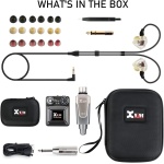 Xvive U4T9 Wireless in-Ear Monitor System with Dual Balanced-Armature Drivers - Image 7