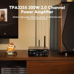 AIYIMA A07 Pro Bluetooth 5.2 Amplifier 300Wx2 Class D Stereo Amp TPA3255 - Image 5