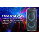Rockville Rock Party 9 Dual 8" Portable Rechargeable Bluetooth Speaker - Image 2