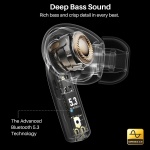 TOZO T20 Wireless Earbuds 97H Playtime, Wireless Charging LED Display Case - Image 3