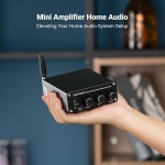 Fosi Audio BT20A Bluetooth Stereo Amplifier, 2 Channel Home Audio Component - Image 6