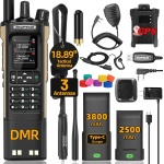 Baofeng Ham Radio DM32 DMR Radio Handheld Rechargeable Walkie Talkies Long Range