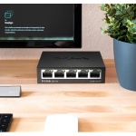 D-Link DGS-105, 5 Port Gigabit Ethernet Switch Unmanaged, Network Splitter, - Image 6