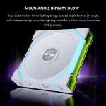 Lian Li UNI Fan SL Flex 120, Reverse Blade ARGB, 3 Pack, White - Image 3