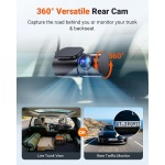 Vantrue N4 Pro S 4K 3 Channel Dash Cam, Triple STARVIS 2 HDR Car Camera - Image 8