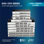 D-Link 28-Port Gigabit Smart Managed PoE+ Switch, 24 PoE+ Ports (370W) + 4 SFP - Image 17