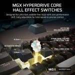 Corsair Clipper PRO MINI 60 Hall Effect Gaming Keyboard – US QWERTY – Black - Image 3